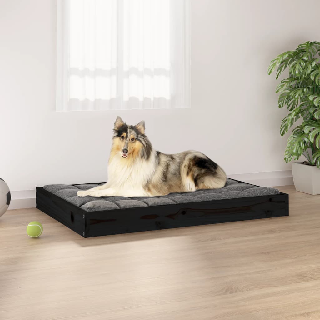 Hondenbed 72 X 54 X 9 Cm Massief Vurenhout