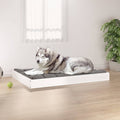Hondenbed 101,5 X 74 X 9 Cm Massief Vurenhout