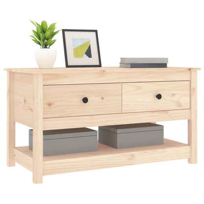 Salontafel 102X49X55 Cm Massief Grenenhout