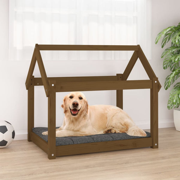 Hondenbed Massief Grenenhout