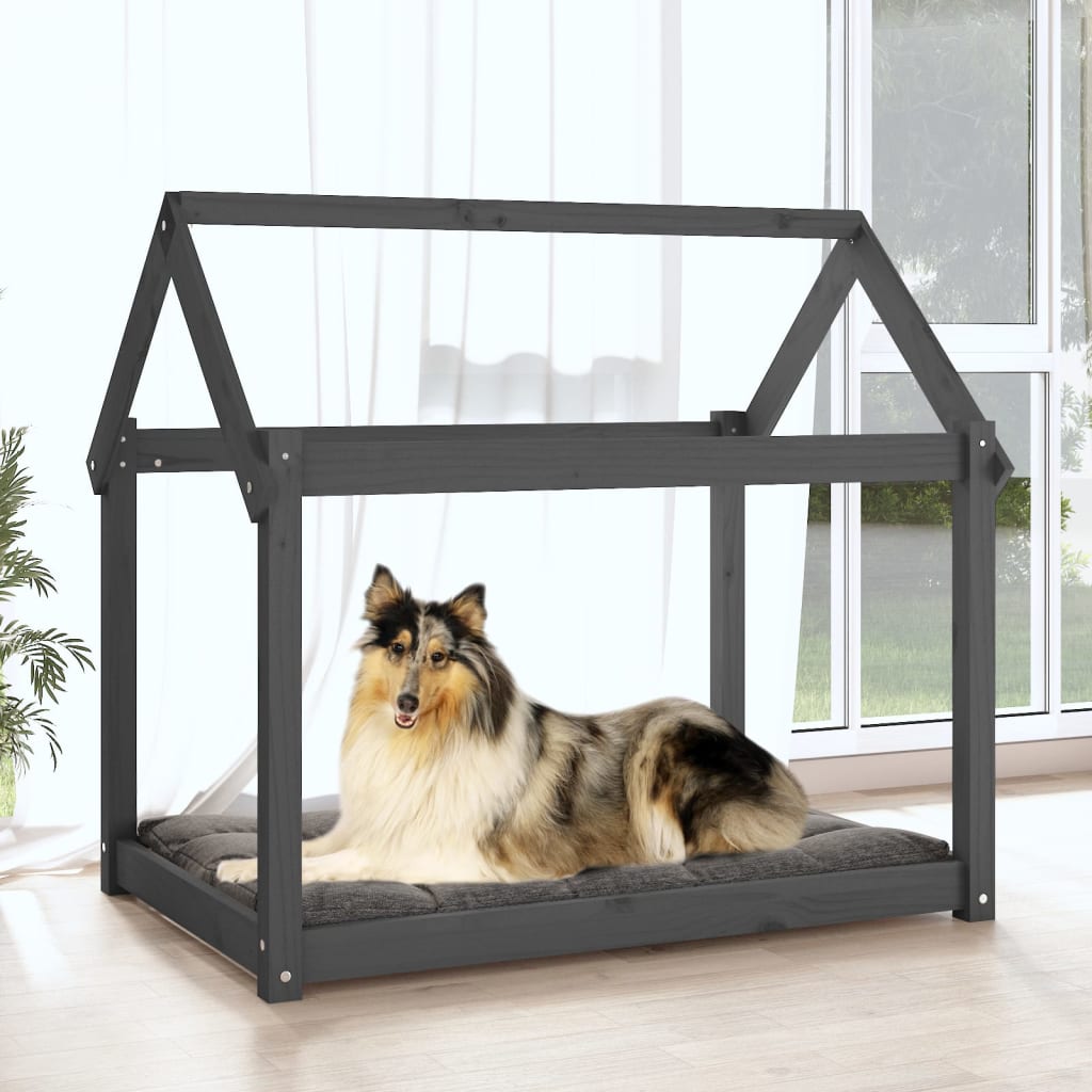 Hondenbed Massief Grenenhout