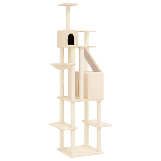 Kattenmeubel Met Sisal Krabpalen 201 Cm Kleurig