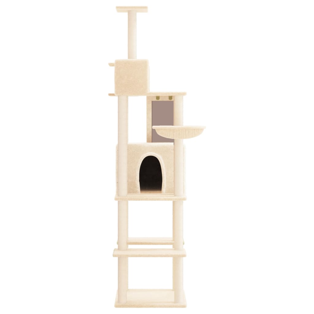 Kattenmeubel Met Sisal Krabpalen 201 Cm Kleurig