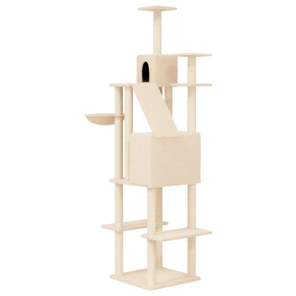 Kattenmeubel Met Sisal Krabpalen 201 Cm Kleurig
