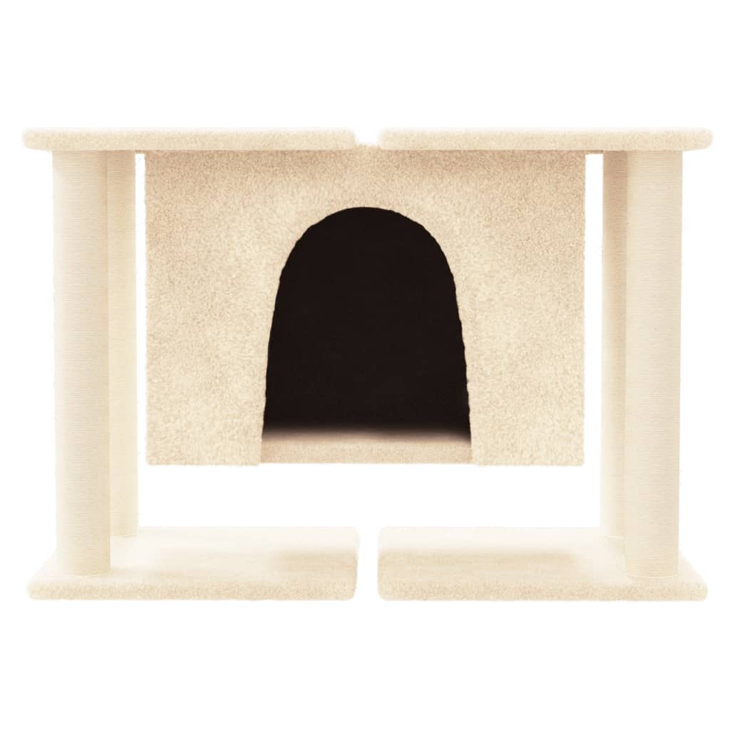 Kattenmeubel Met Sisal Krabpalen 50 Cm Kleurig