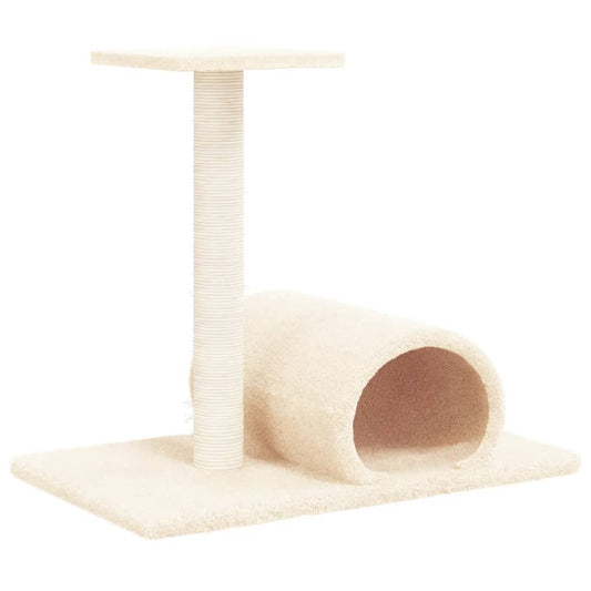 Kattenmeubel Met Tunnel 60X34,5X50 Cm Kleurig