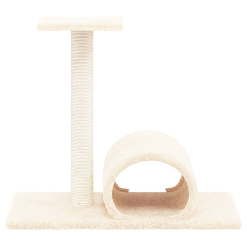 Kattenmeubel Met Tunnel 60X34,5X50 Cm Kleurig