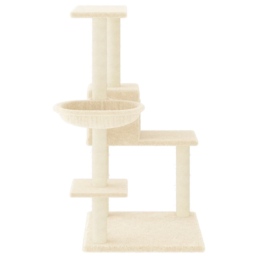 Kattenmeubel Met Sisal Krabpalen 95 Cm Kleurig