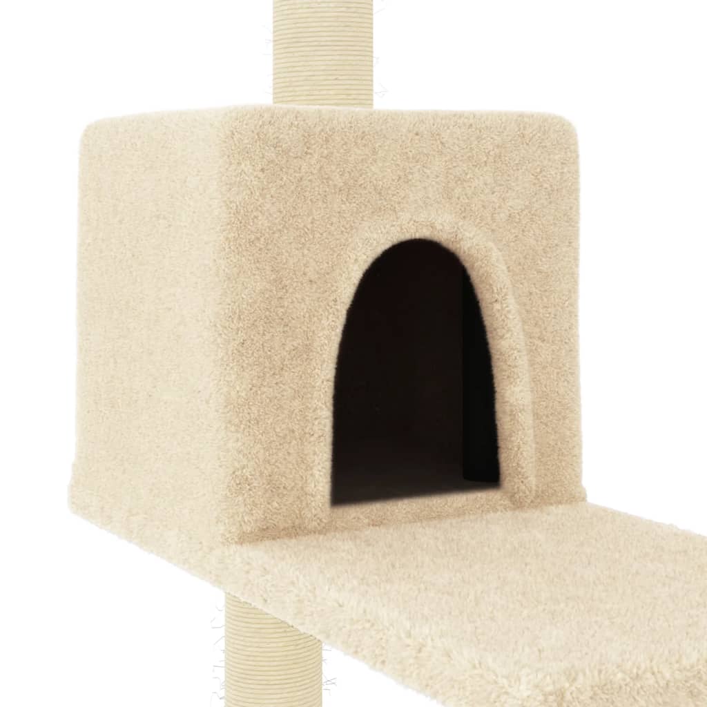 Kattenmeubel Met Sisal Krabpalen 95 Cm Kleurig