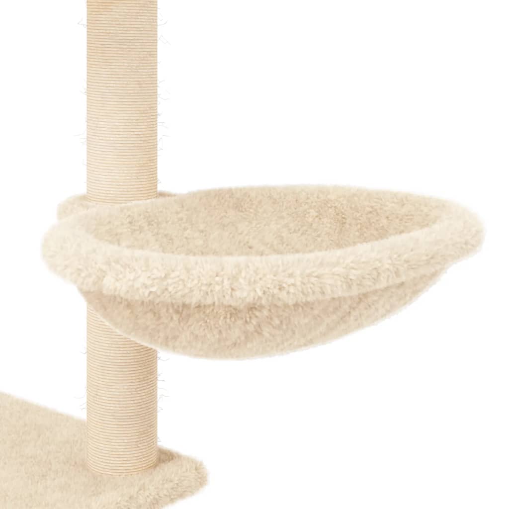 Kattenmeubel Met Sisal Krabpalen 153 Cm Kleurig