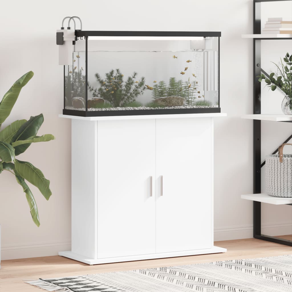 Aquariumstandaard Bewerkt Hout Eiken