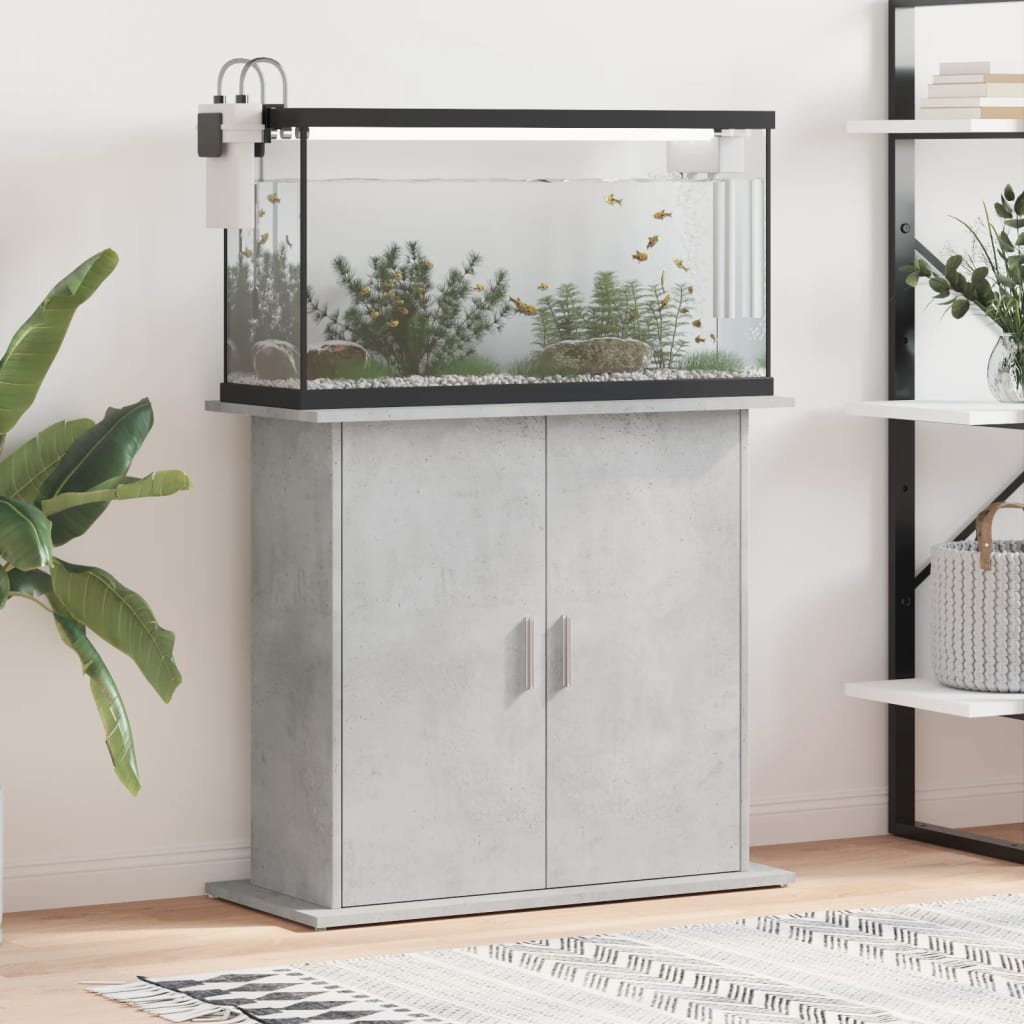 Aquariumstandaard Bewerkt Hout Eiken