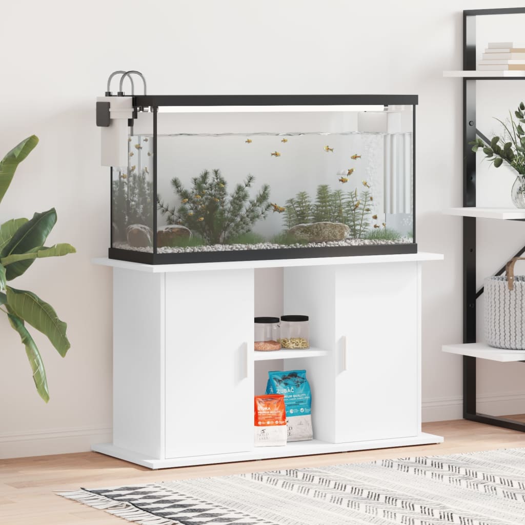 Aquariumstandaard Bewerkt Hout Eiken
