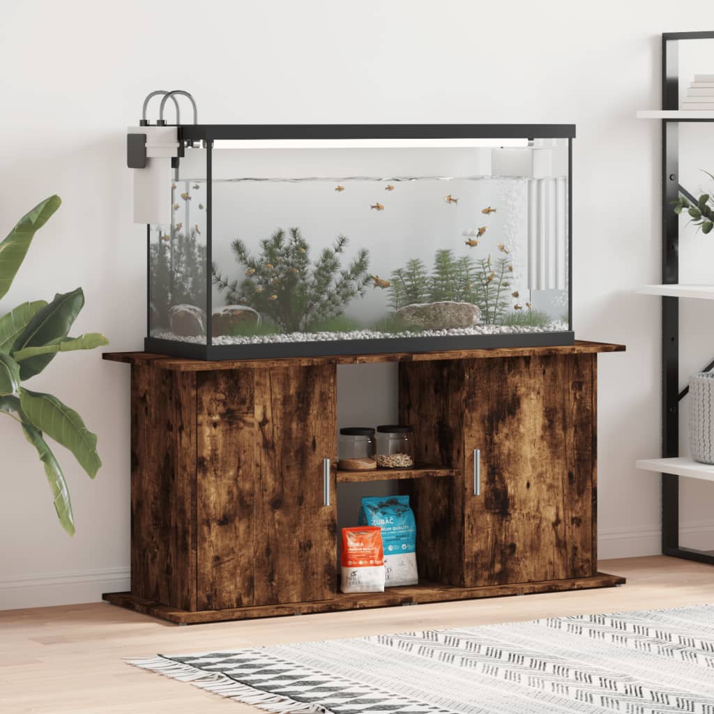 Aquariumstandaard Bewerkt Hout Eiken