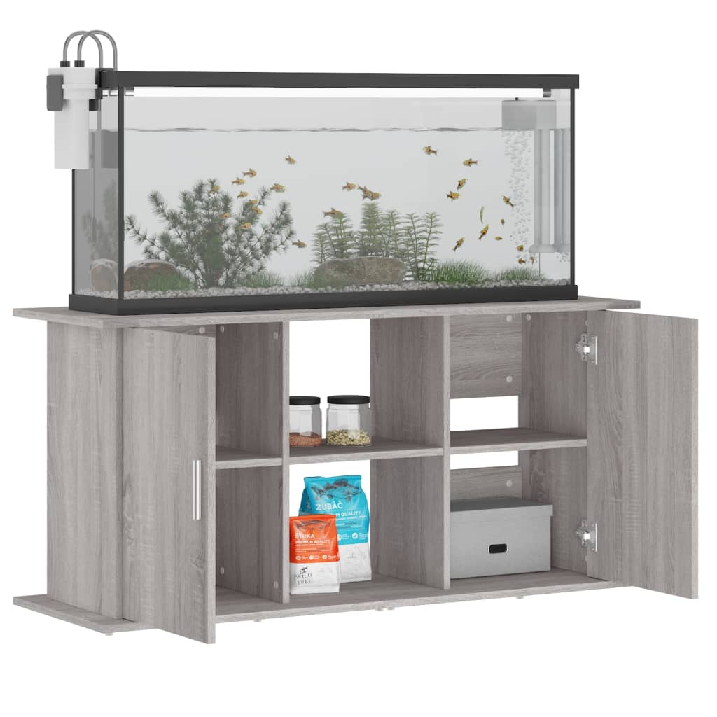 Aquariumstandaard Bewerkt Hout Eiken