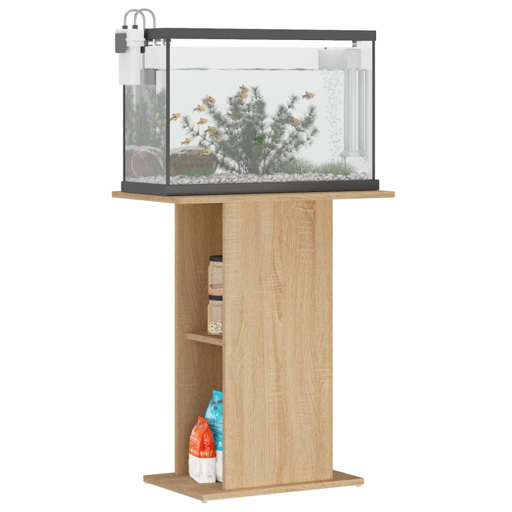 Aquariumstandaard 60,5X36X72,5 Cm Bewerkt Hout