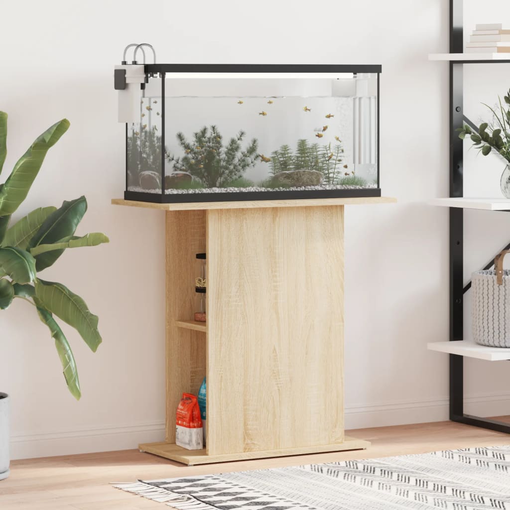 Aquariumstandaard 60,5X36X72,5 Cm Bewerkt Hout