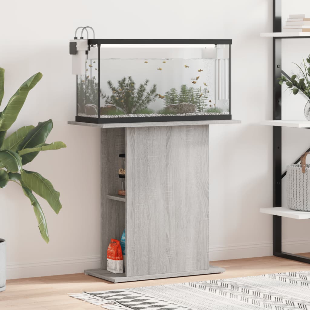 Aquariumstandaard 60,5X36X72,5 Cm Bewerkt Hout
