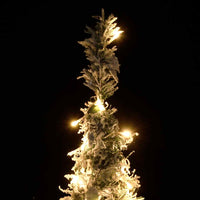 Kunstkerstboom Pop-Up Met Sneeuw 100 Led's