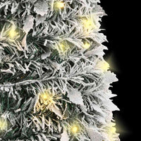 Kunstkerstboom Pop-Up Met Sneeuw 100 Led's