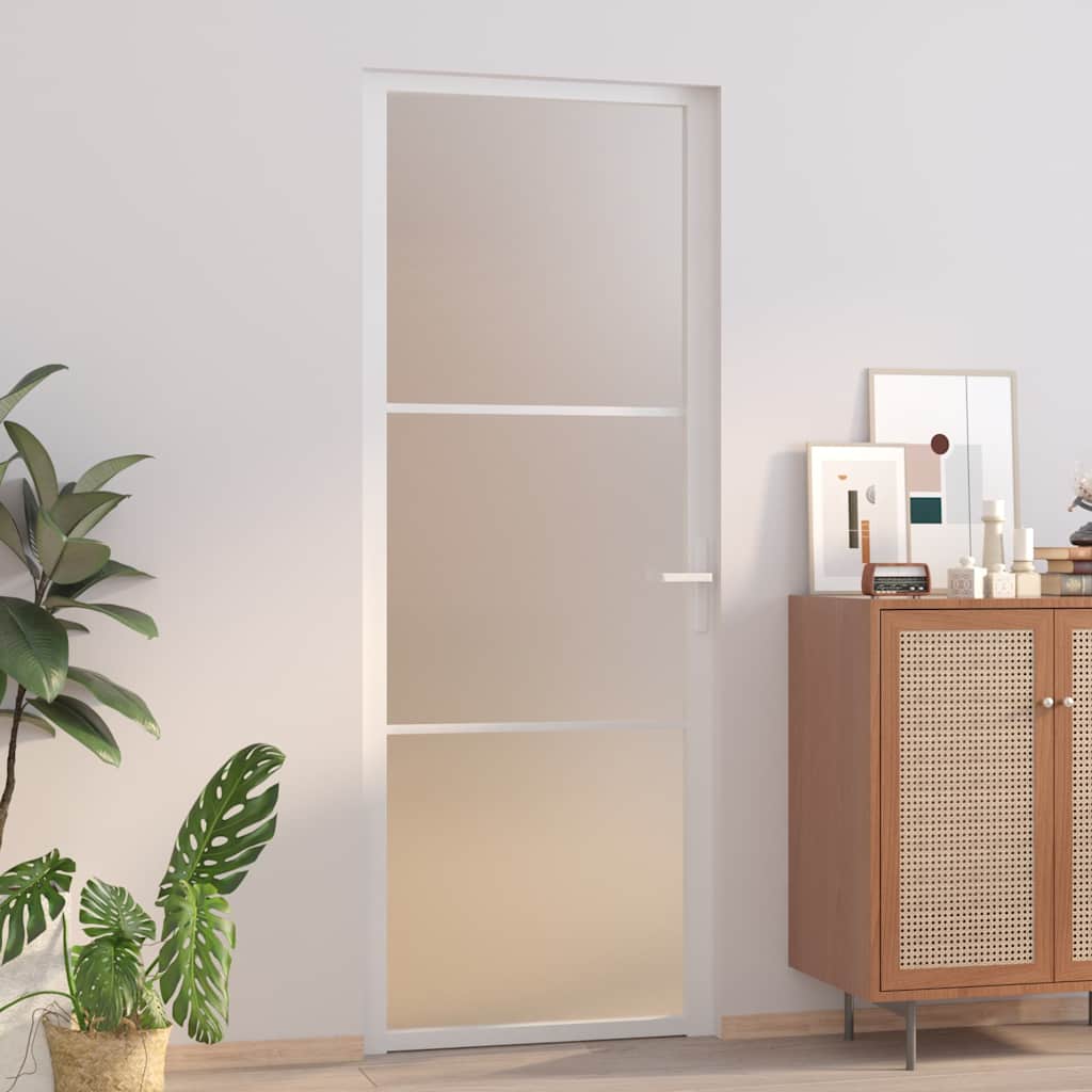 Binnendeur 93X201,5 Cm Esg-Glas En Aluminium