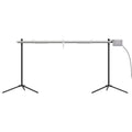 Automatische Barbecue Met Motor 150X46,5X82,5 Cm Roestvrijstaal