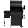 Pelletbarbecue 104 Cm Ijzer Zwart