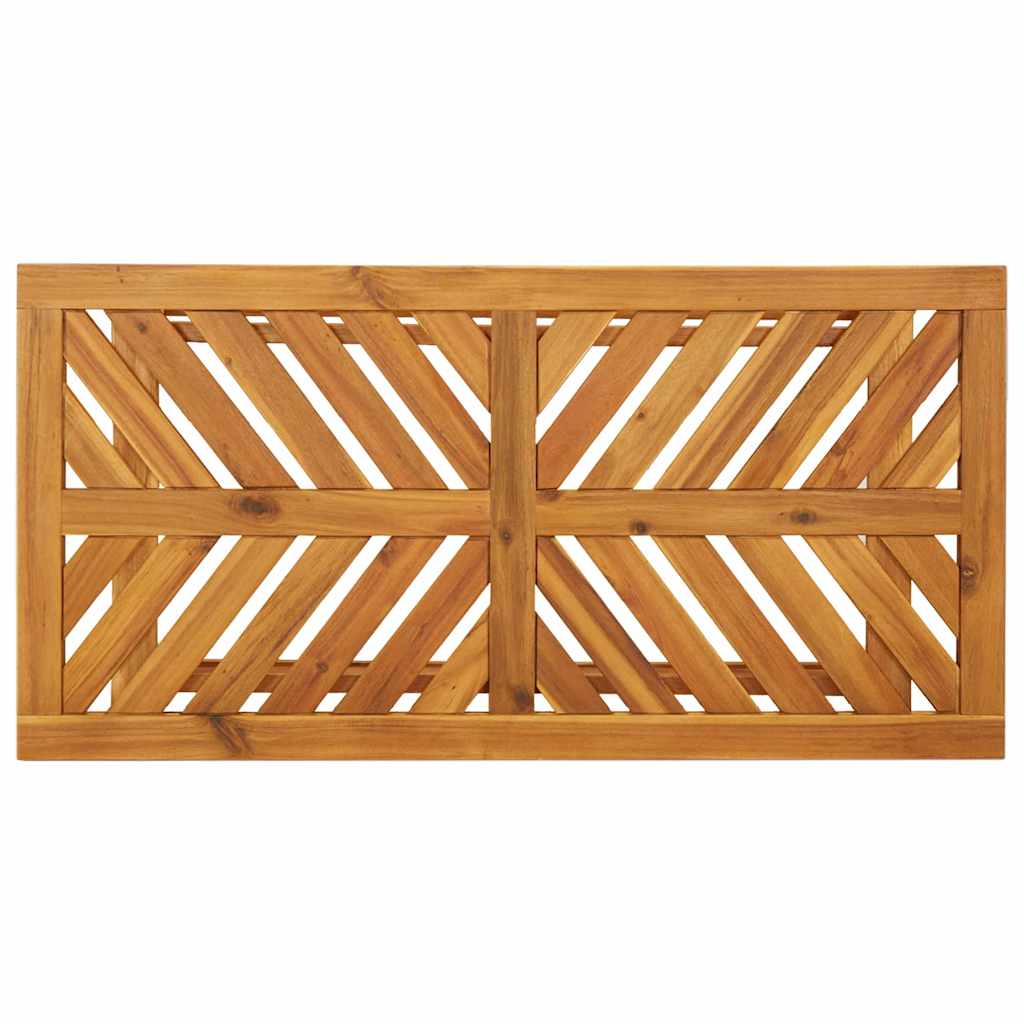 Tuin Lounge Set 2 Pcs Bruin Massief Acaciahout