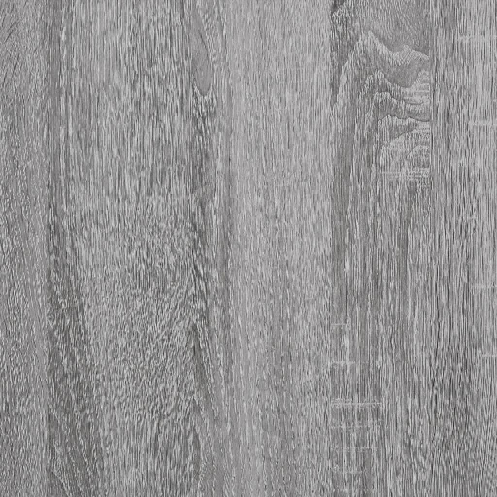Bijzettafel Bewerkt Hout Eikenkleurig