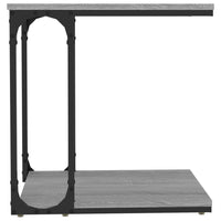 Bijzettafel Bewerkt Hout Eikenkleur