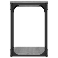 Bijzettafel Bewerkt Hout Eikenkleur