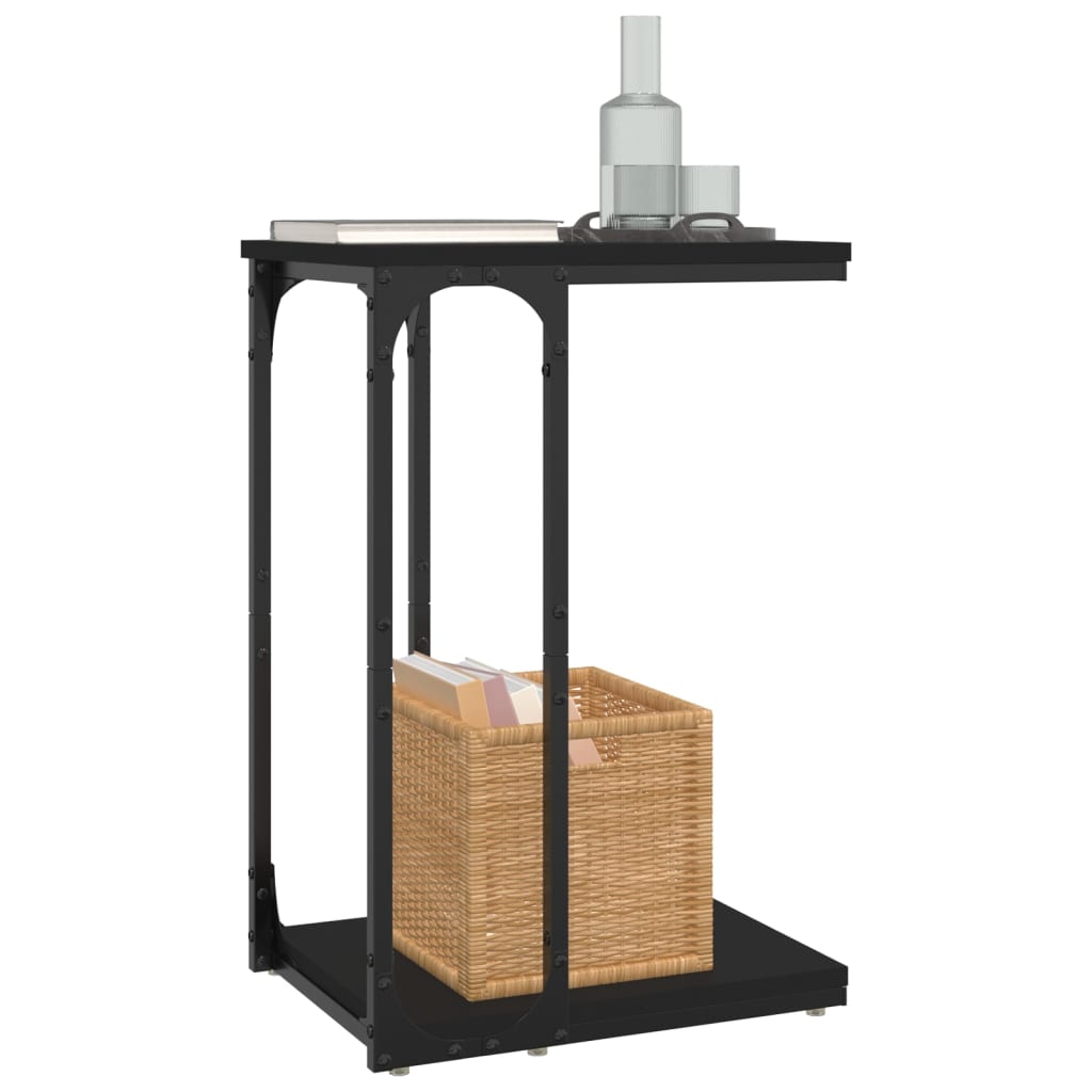 Bijzettafel Bewerkt Hout
