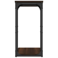 Bijzettafel Bewerkt Hout