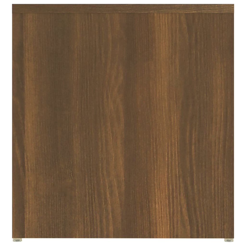 Bijzettafel 59X36X38 Cm Bewerkt Hout