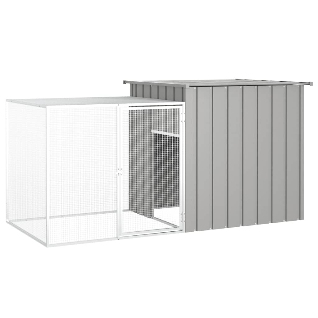 Konijnenhok 200X91X100 Cm Gegalvaniseerd Staal