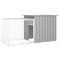 Konijnenhok 200X91X100 Cm Gegalvaniseerd Staal