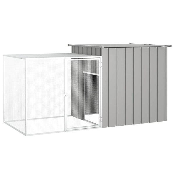 Konijnenhok 200X91X100 Cm Gegalvaniseerd Staal