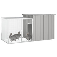 Konijnenhok 200X91X100 Cm Gegalvaniseerd Staal