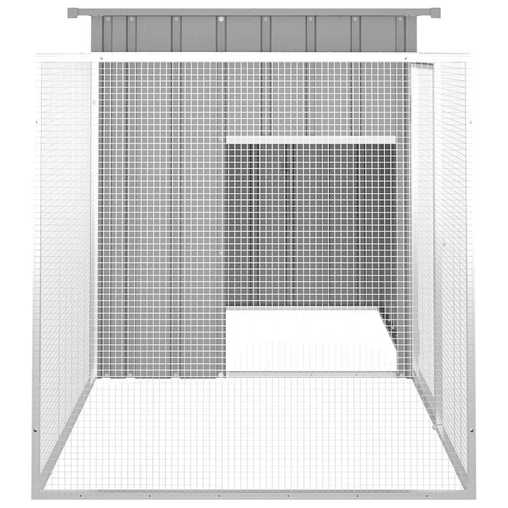 Konijnenhok 200X91X100 Cm Gegalvaniseerd Staal