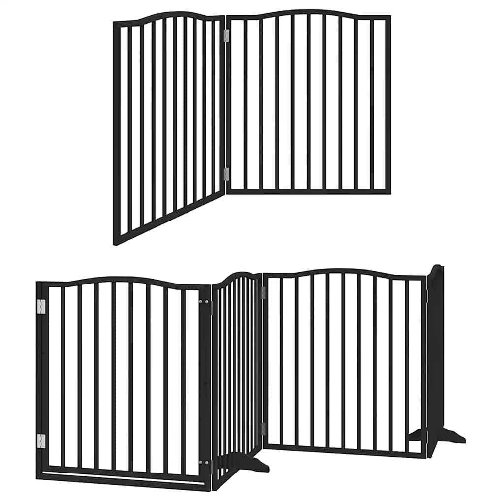 Hondenhek Inklapbaar 10 Panelen 800 Cm Populierenhout