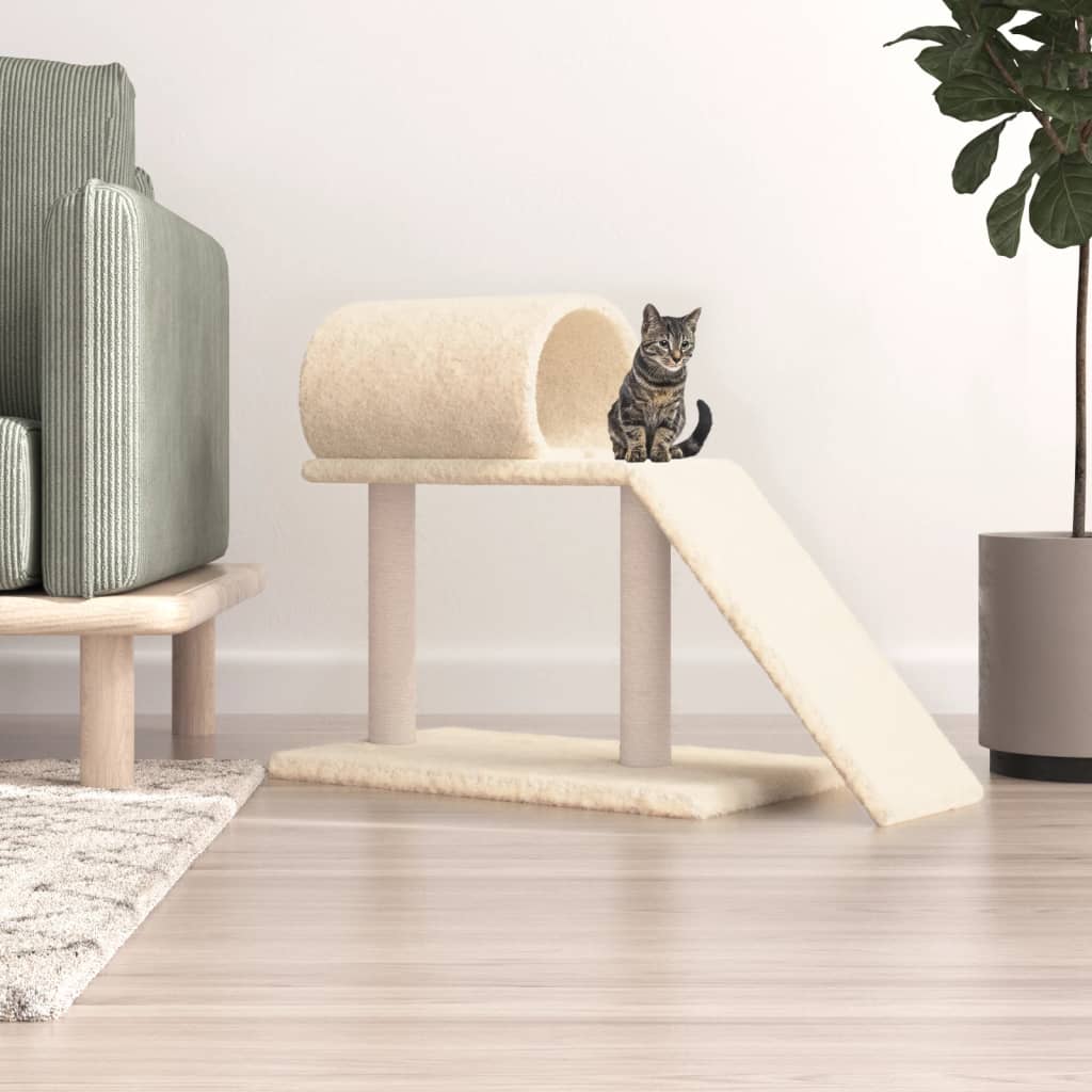 Kattenmeubel Met Tunnel En Ladder 55,5 Cm
