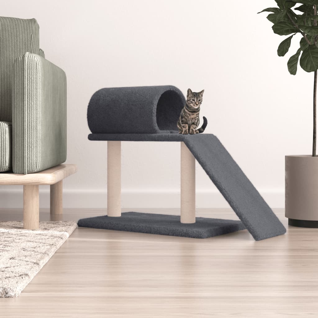 Kattenmeubel Met Tunnel En Ladder 55,5 Cm