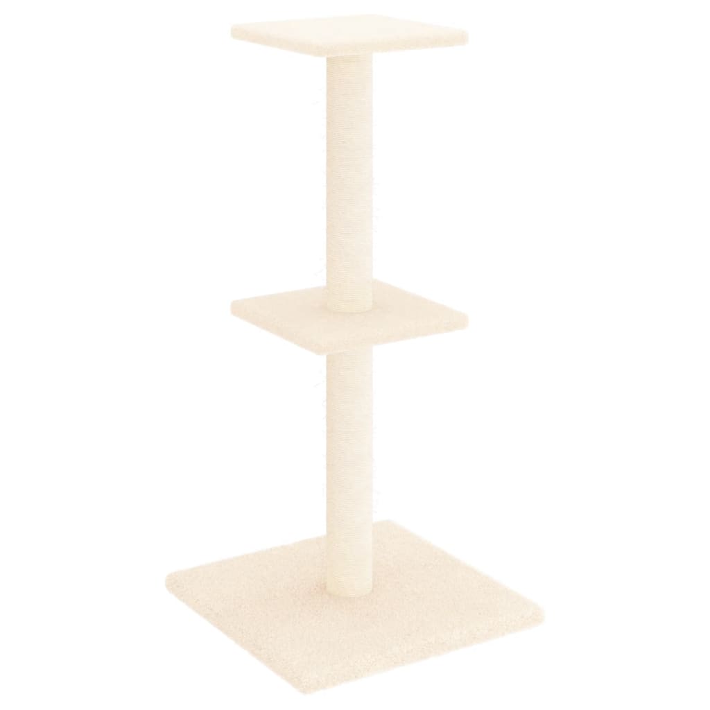 Kattenmeubel Met Sisal Krabpalen 73 Cm Kleurig