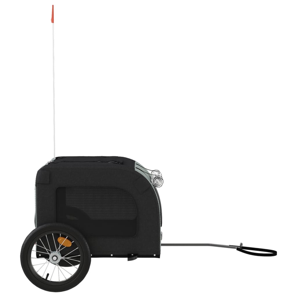 Hondenfietstrailer Oxford Stof En Ijzer