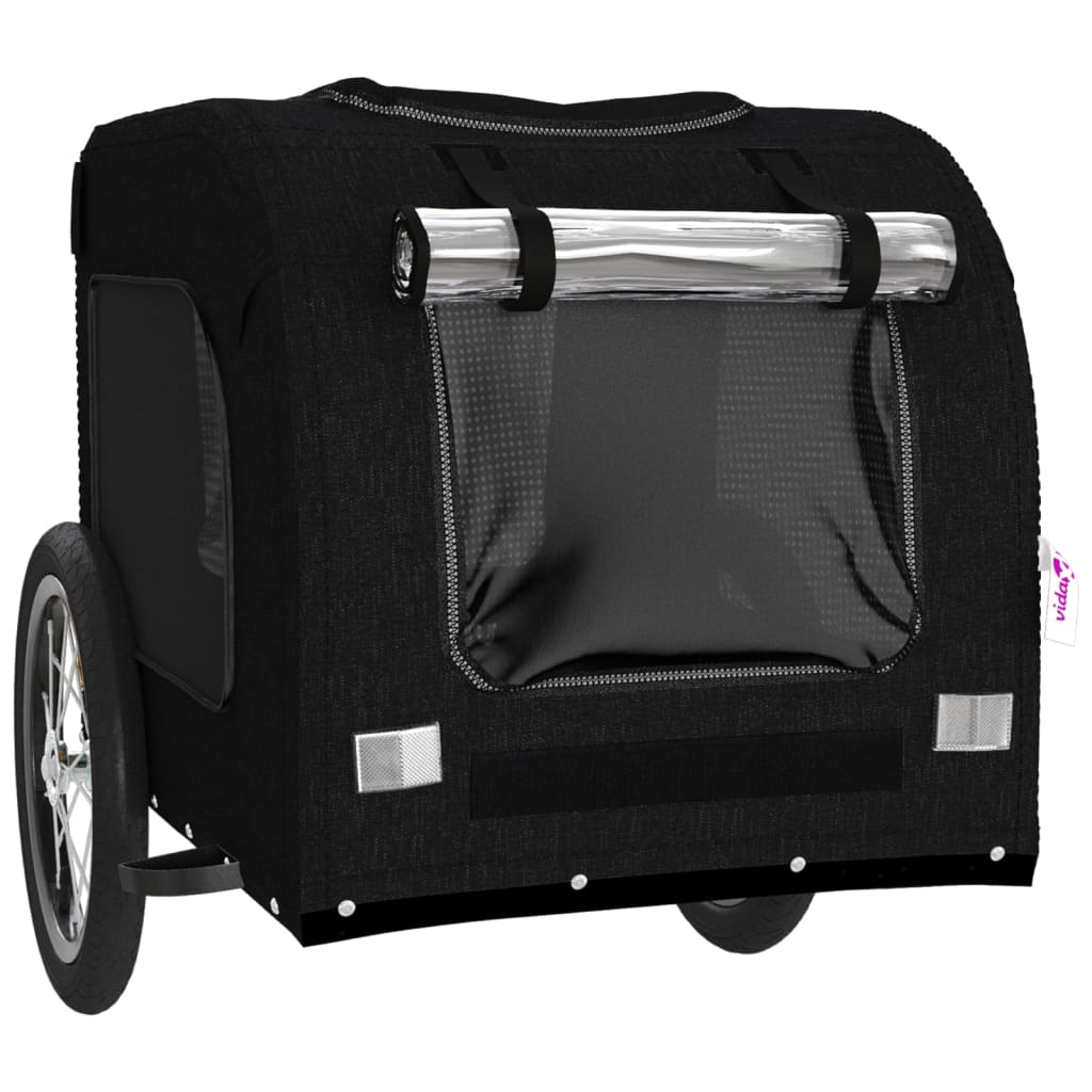 Hondenfietstrailer Oxford Stof En Ijzer