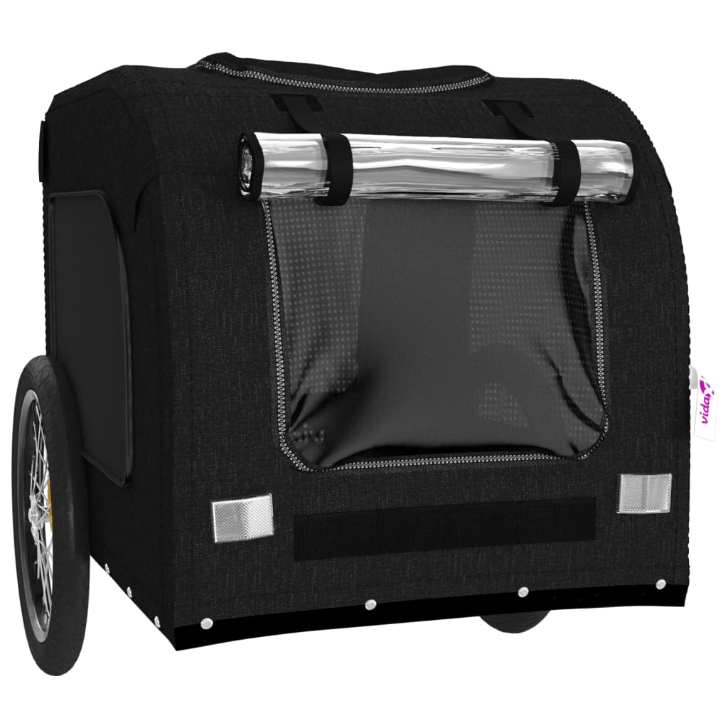 Hondenfietstrailer Oxford Stof En Ijzer