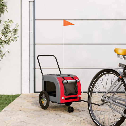 Fietskar Voor Huisdieren En Grijs