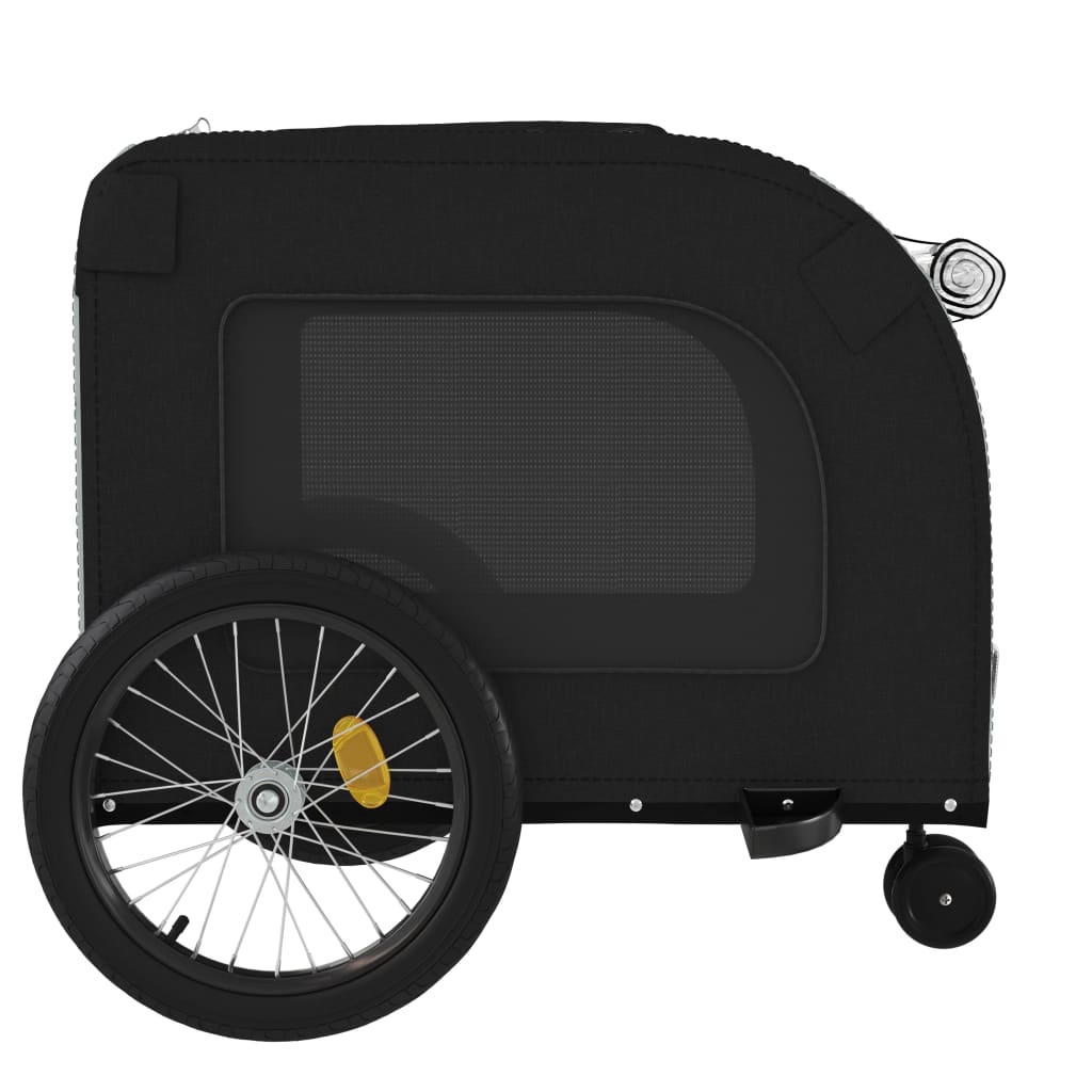 Hondenfietstrailer Oxford Stof En Ijzer