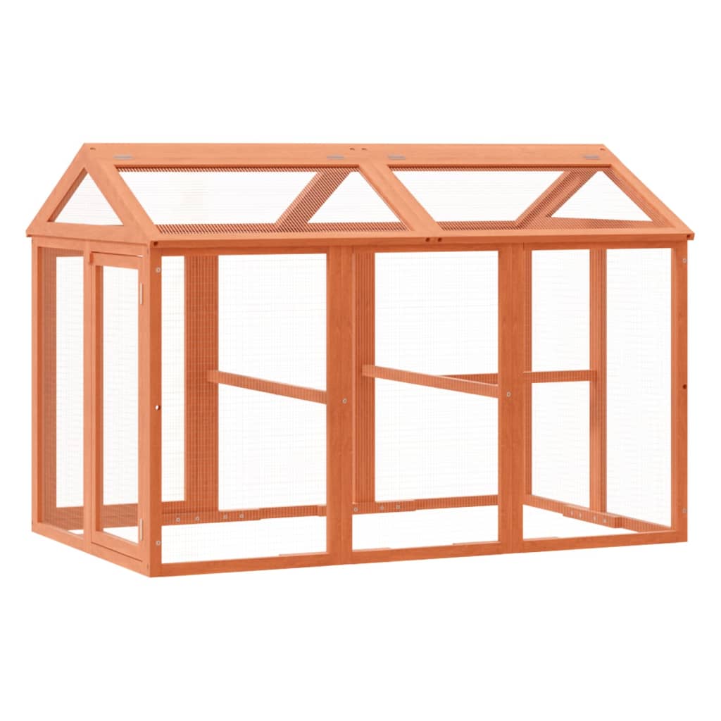 Dierenren 141X94X104 Cm Massief Grenenhout