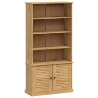 Boekenkast Vigo 85X35X170 Cm Massief Grenenhout